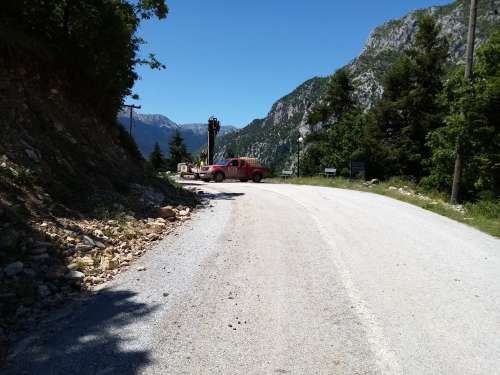 Άρχισαν οι γεωτρήσεις για την  οριστική τελική μελέτη των 8 χλμ... την Παρασκευή 20.5.2022... εδώ η πρώτη γεώτρηση στην...