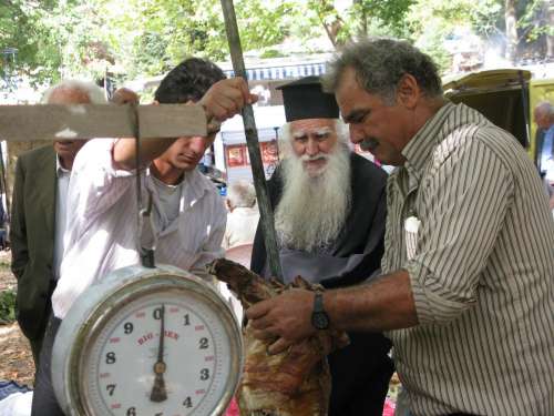 …έτος 2008… 8.9.08… ημέρα Δευτέρα… πανηγύρι του Μοναστηριού μας… της Ιεράς Μονής Γεννήσεως Θεοτόκου Σπινάσας (Νεράϊδας)…...