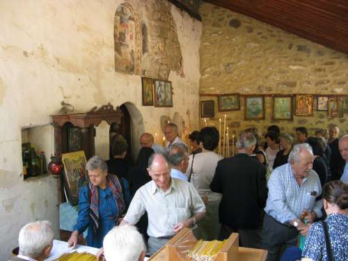 …έτος 2008… 8.9.08… ημέρα Δευτέρα… πανηγύρι του Μοναστηριού μας… της Ιεράς Μονής Γεννήσεως Θεοτόκου Σπινάσας (Νεράϊδας)…...
